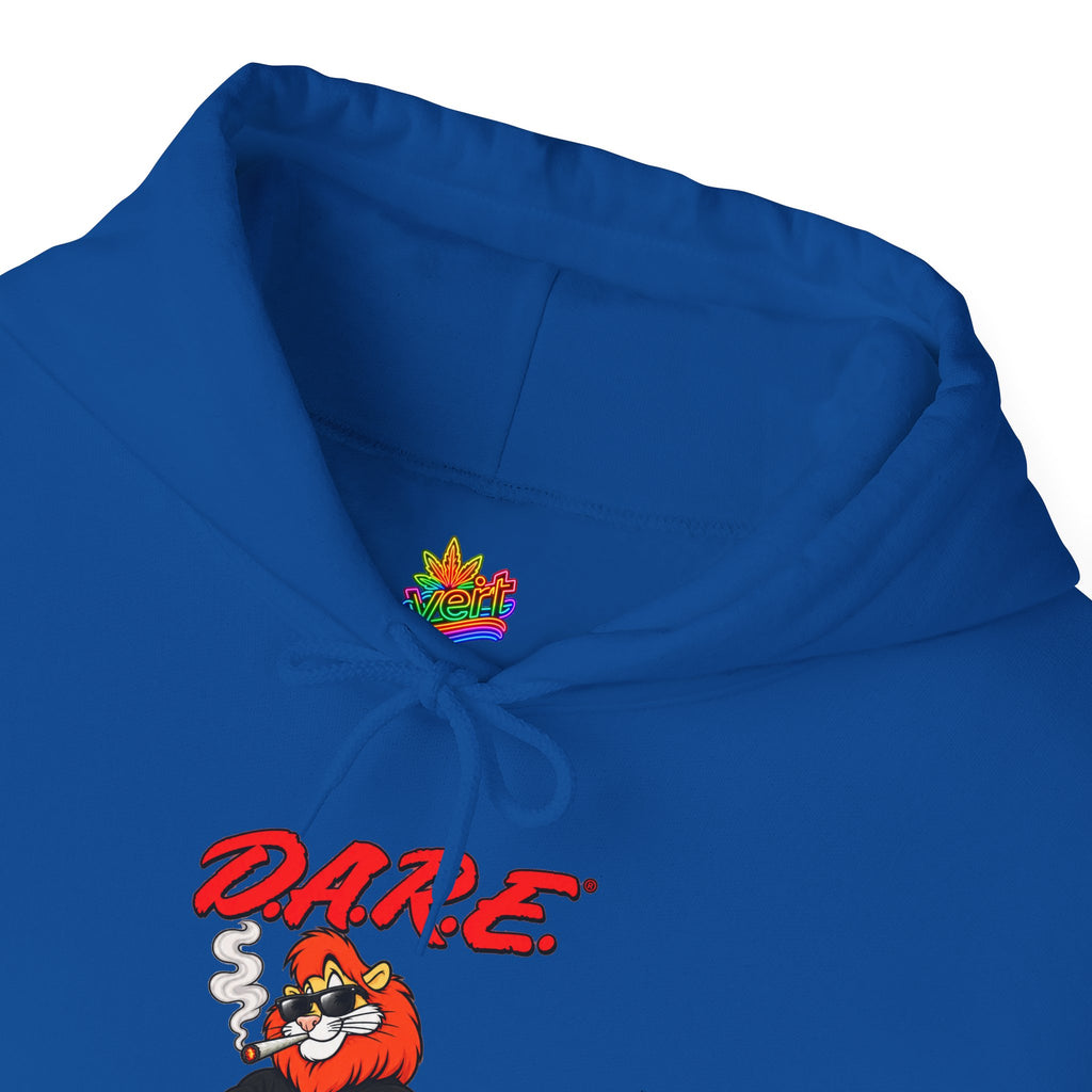 Vert D.A.R.E Vintage Style Unisex Graphic Hoodie