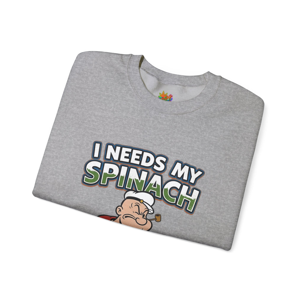 Vert Popeyes Vintage Style Unisex Graphic Crewneck Sweatshirt