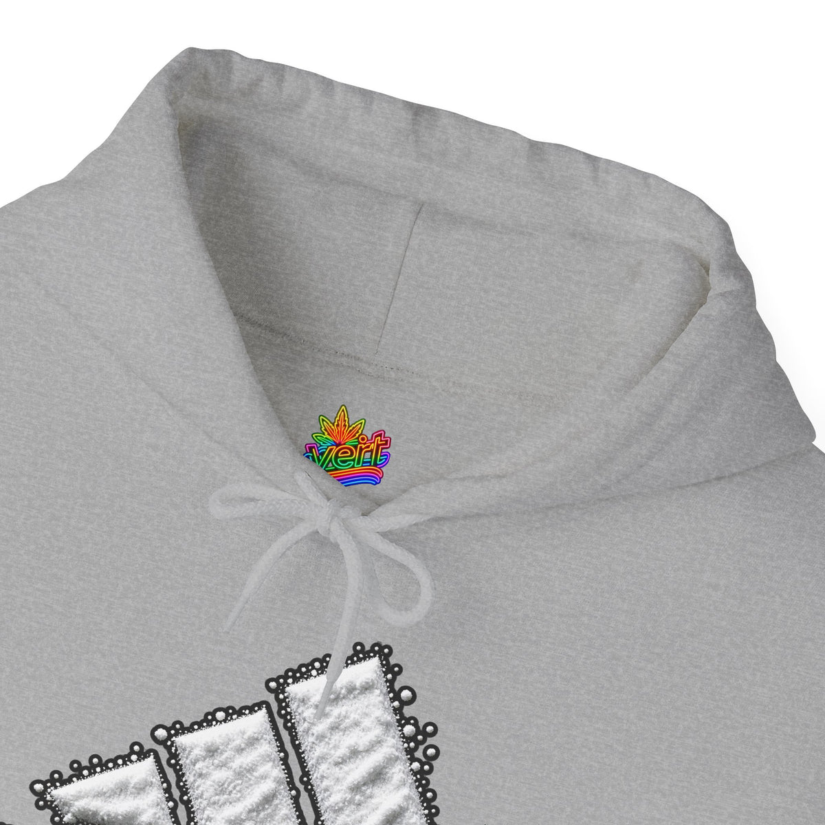 Vert Addicted Vintage Style Unisex Graphic Hoodie