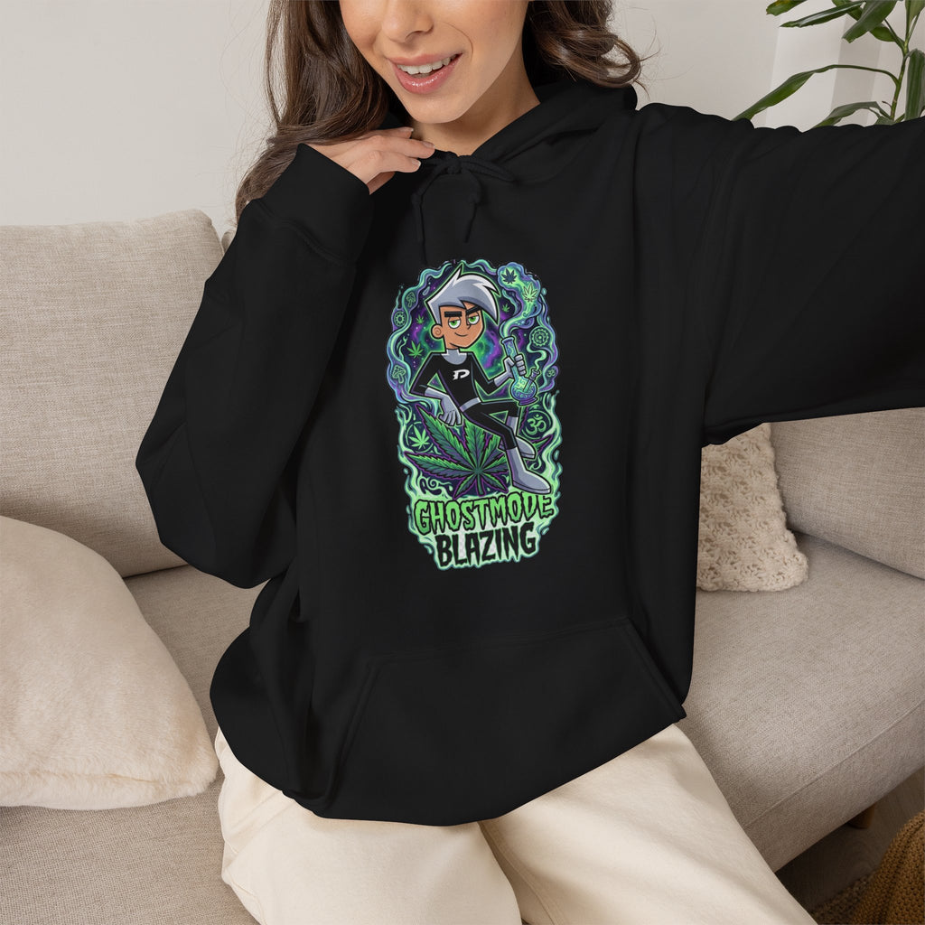 Vert Danny Phantom Smoker Vintage Style Unisex Graphic Hoodie