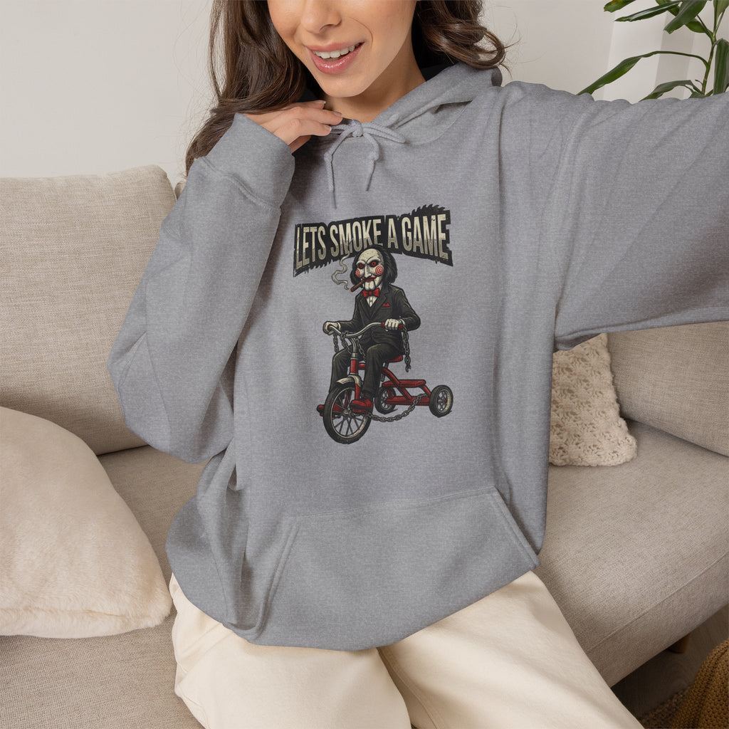 Vert Jigsaw Smoker Vintage Style Unisex Graphic Hoodie