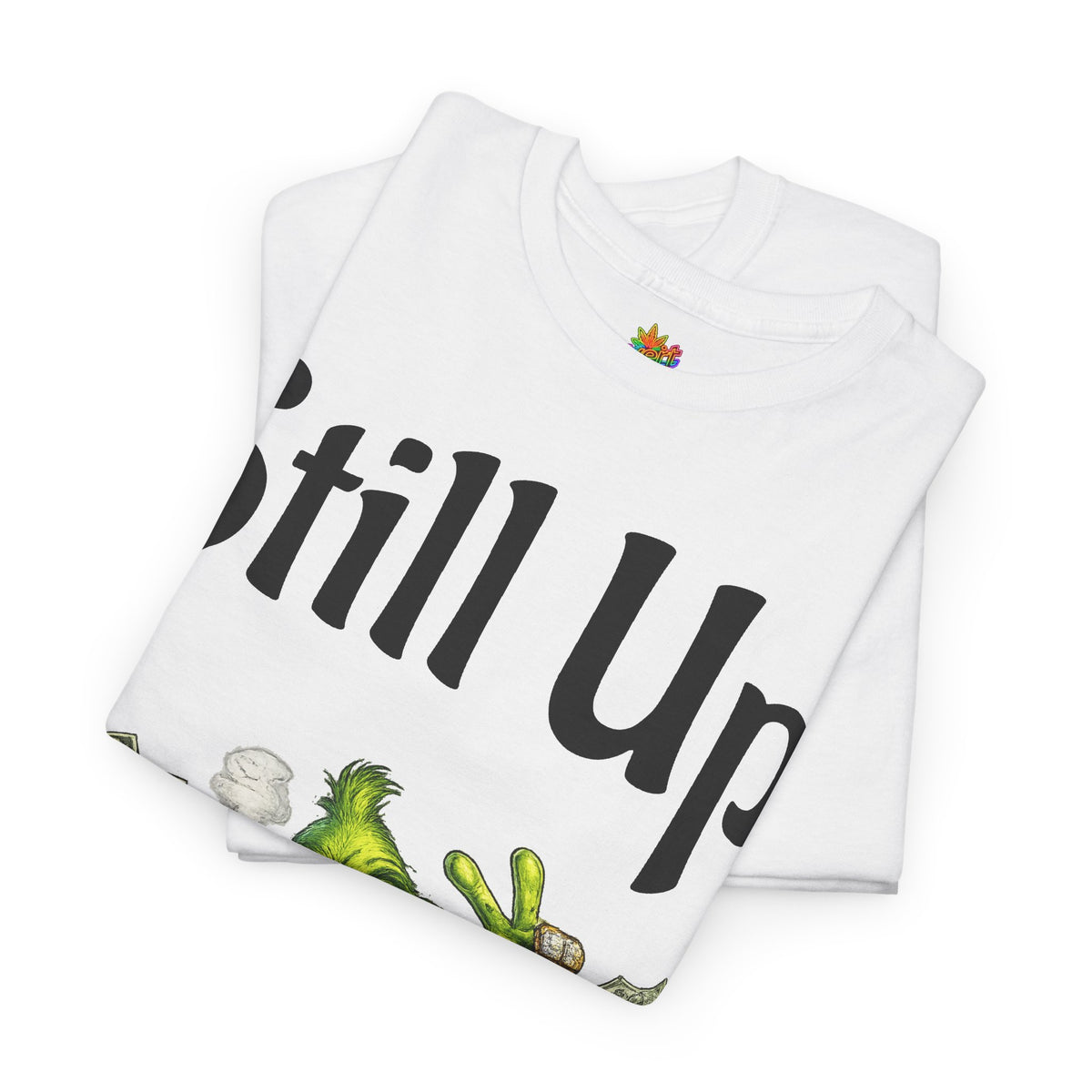 Vert Grinch Smoker Vintage Style Unisex Cotton Graphic T-Shirt