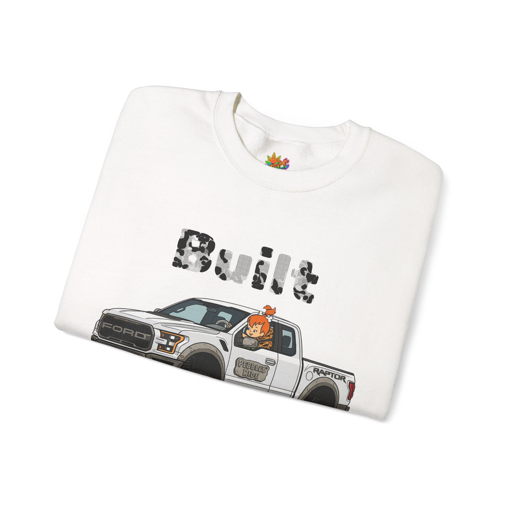 Vert Pebbles F-150 Vintage Style Graphic Crewneck Sweatshirt