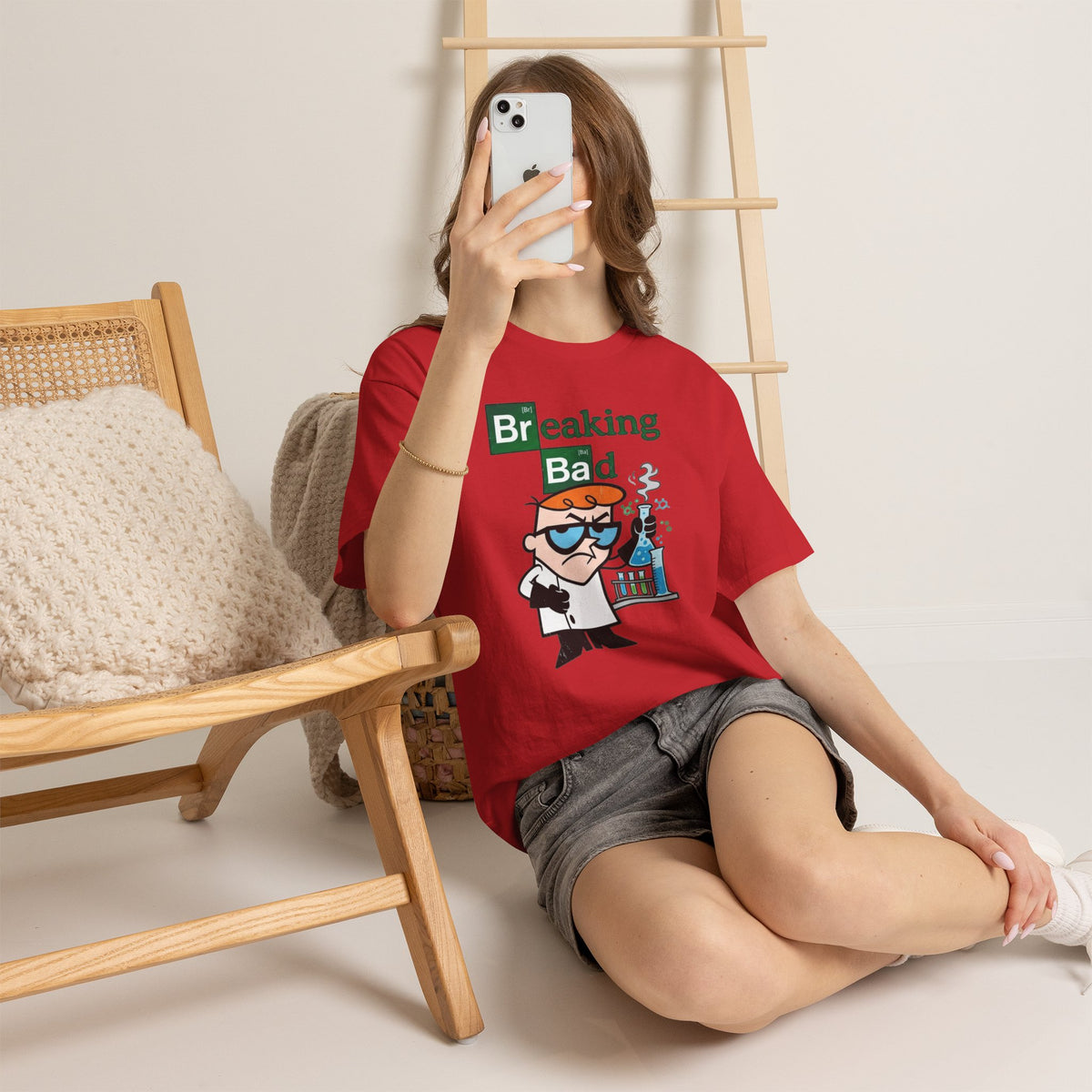 Vert Dexters Breaking Bad Vintage Style Unisex Cotton Graphic T-Shirt