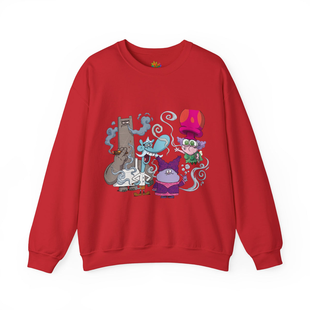 Vert Chowder Smoker Vintage Style Unisex Graphic Crewneck Sweatshirt