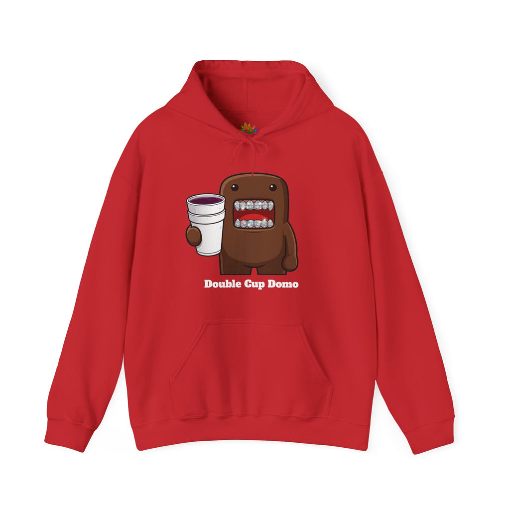 Vert Double Cup Domo Vintage Style Unisex Graphic Hoodie