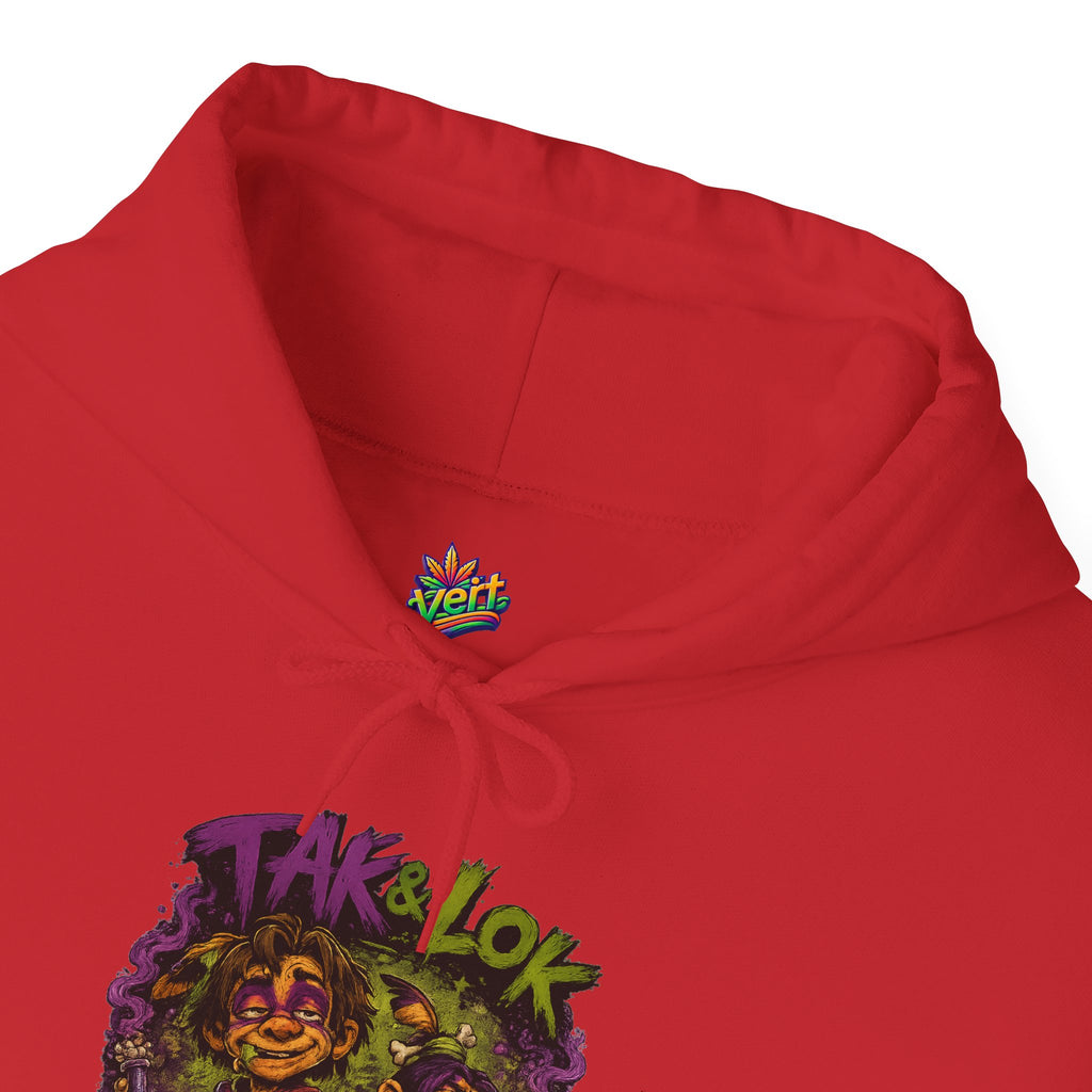 Vert Tak & Lok Vintage Style Unisex Graphic Hoodie