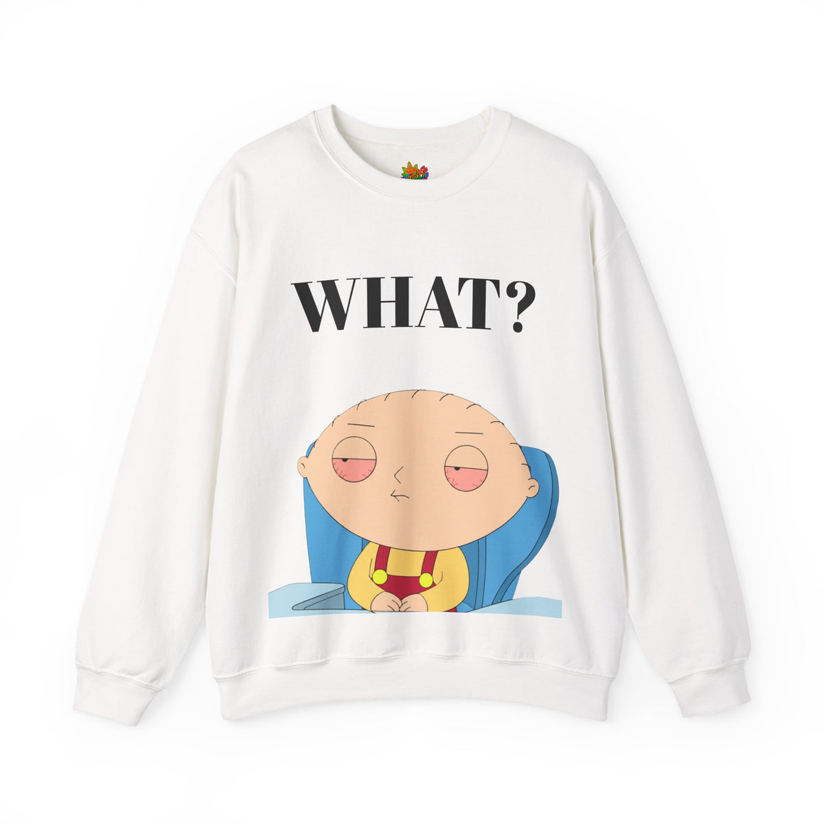 Vert Stewie Vintage Style Unisex Graphic Crewneck Sweatshirt