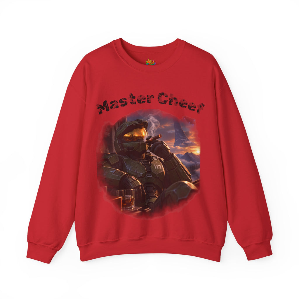 Vert Master Cheef Vintage Style Unisex Graphic Crewneck Sweatshirt