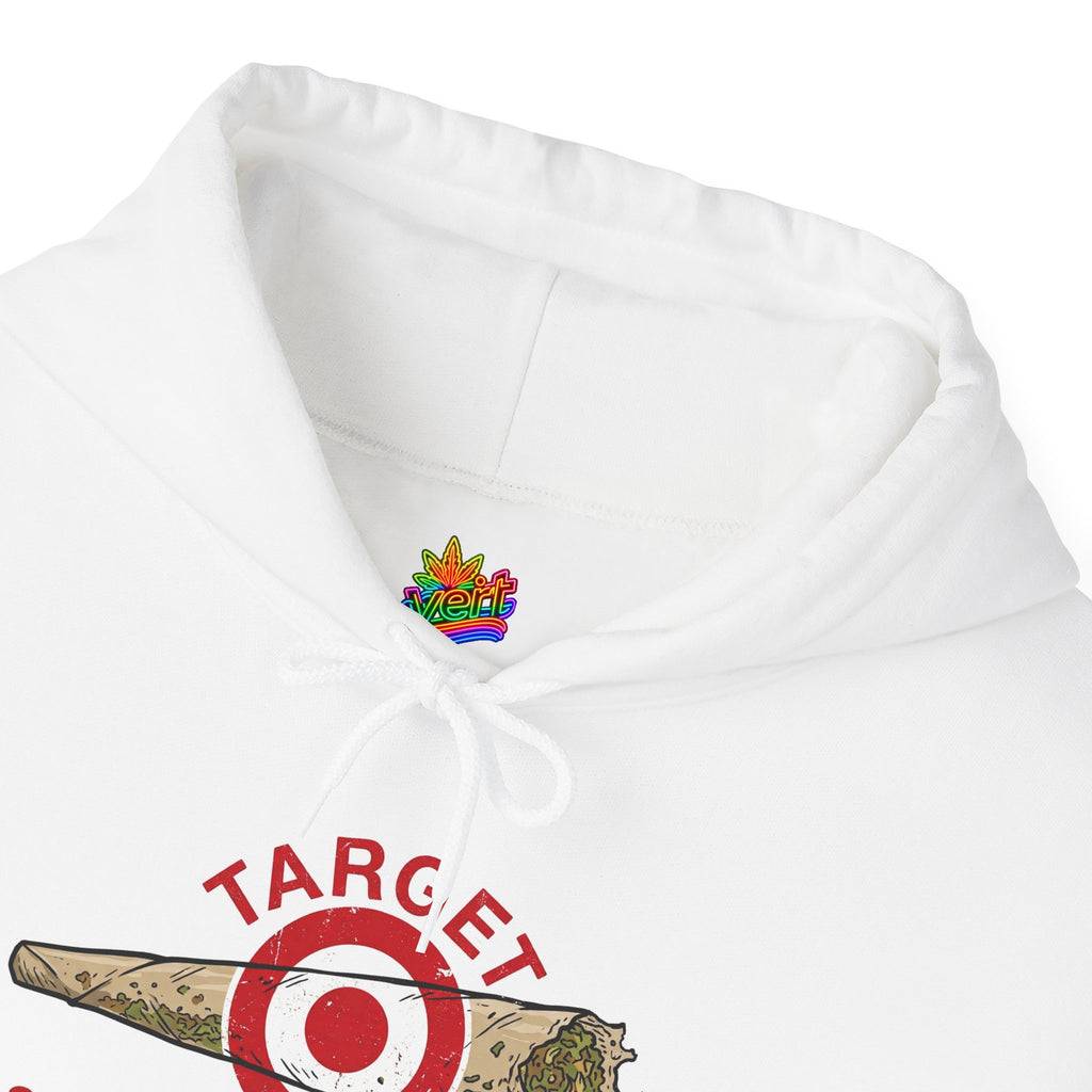 Vert Target Parody Vintage Style Unisex Graphic Hoodie