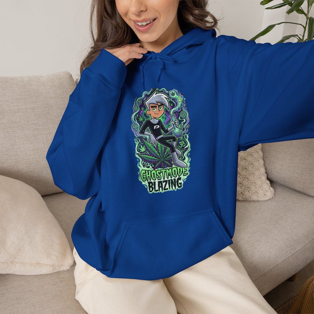 Vert Danny Phantom Smoker Vintage Style Unisex Graphic Hoodie
