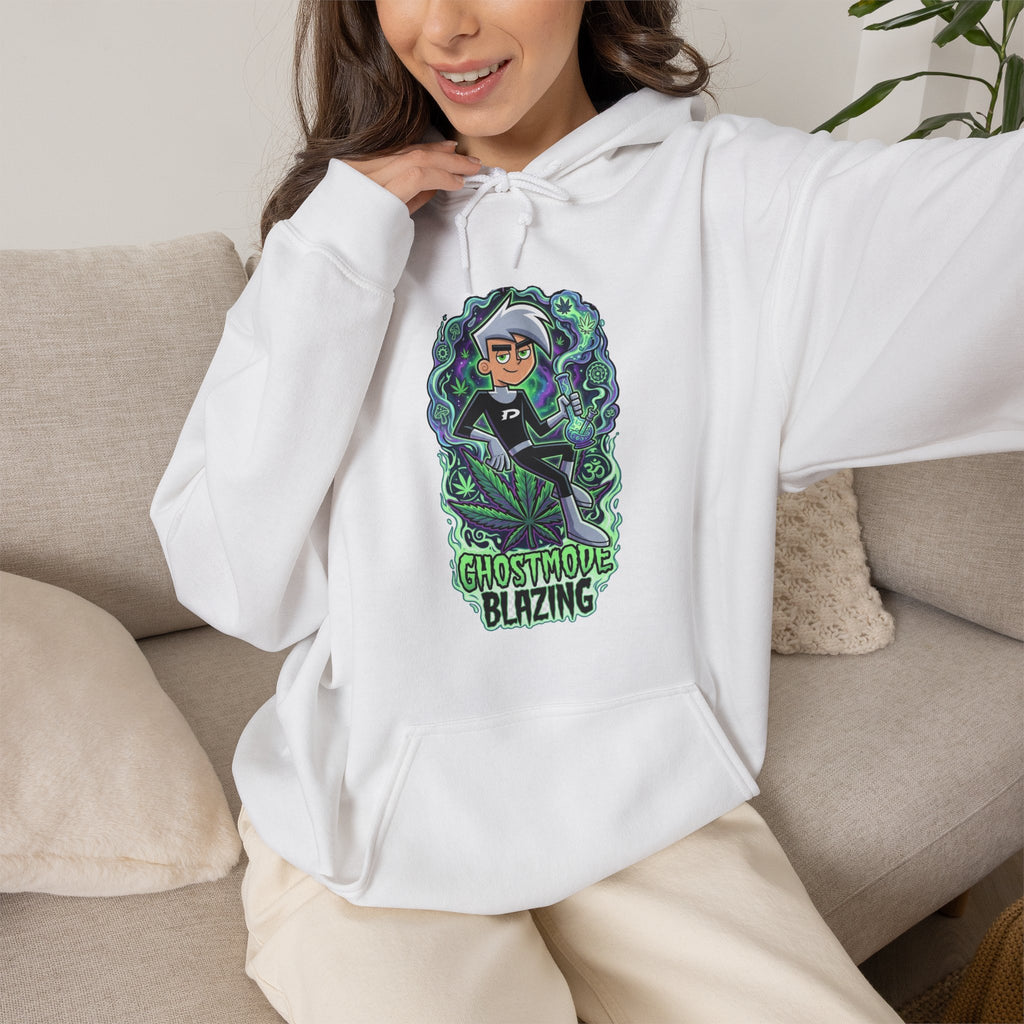 Vert Danny Phantom Smoker Vintage Style Unisex Graphic Hoodie