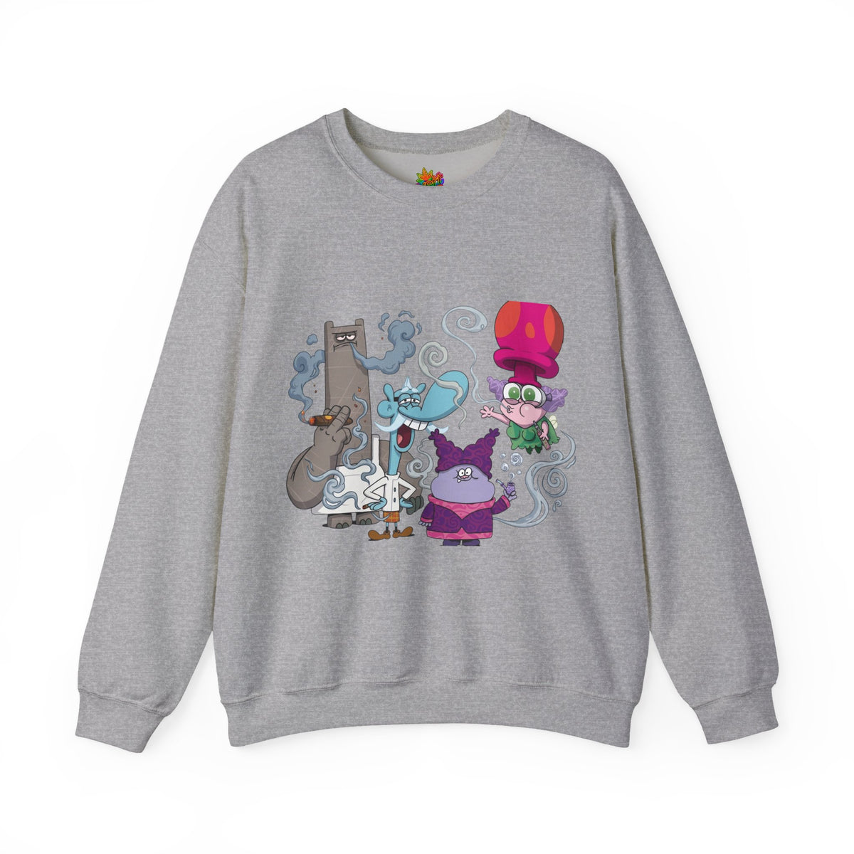 Vert Chowder Smoker Vintage Style Unisex Graphic Crewneck Sweatshirt
