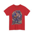 Vert Crash Bandicoot Psychedelic Vintage Style Unisex Cotton Graphic T-Shirt