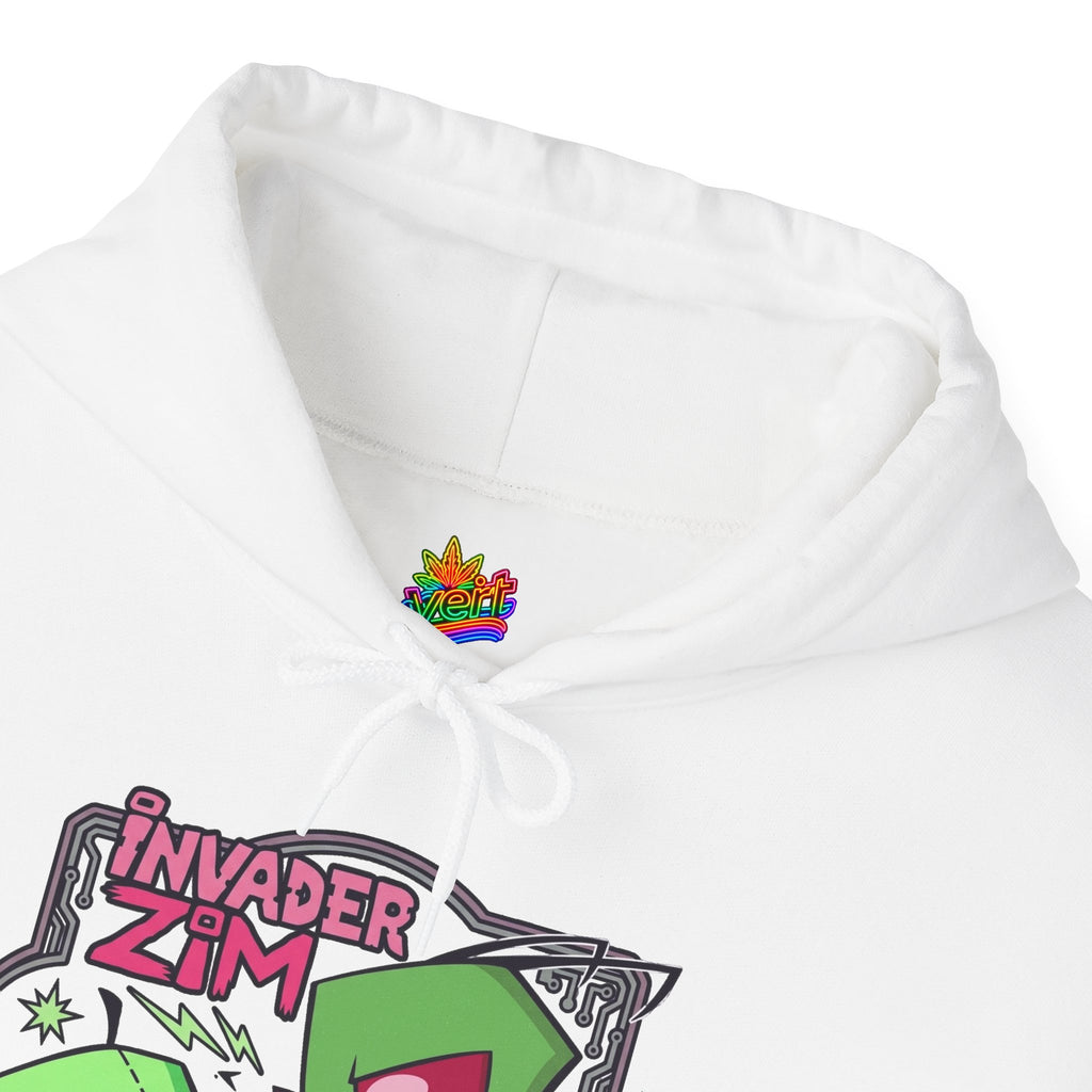 Vert Invader Zim Vintage Style Unisex Graphic Hoodie
