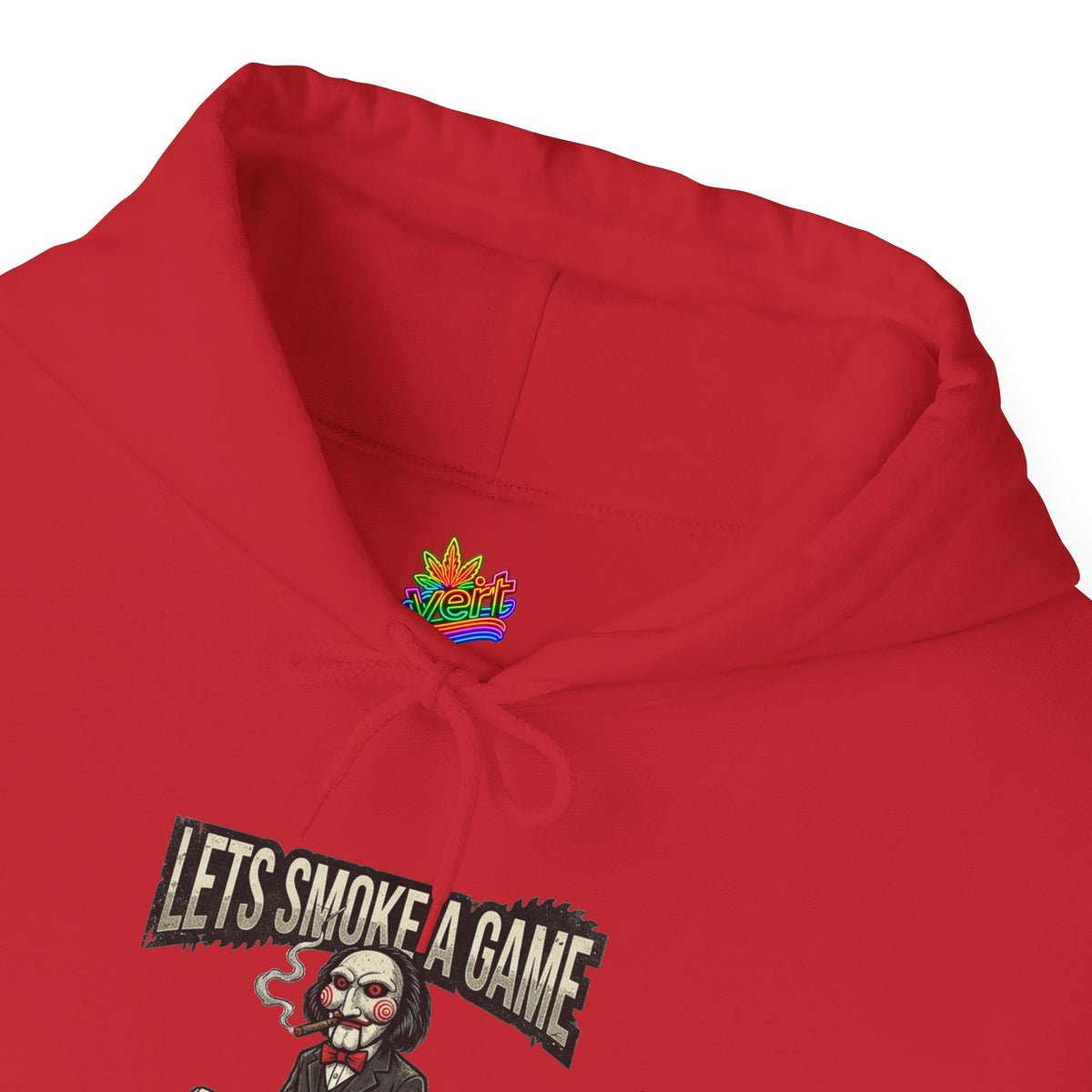 Vert Jigsaw Smoker Vintage Style Unisex Graphic Hoodie