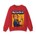 Vert "We Can Do It" Vintage Style Unisex Graphic Crewneck Sweatshirt