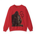 Vert King Kong Smoker Vintage Style Unisex Graphic Crewneck Sweatshirt