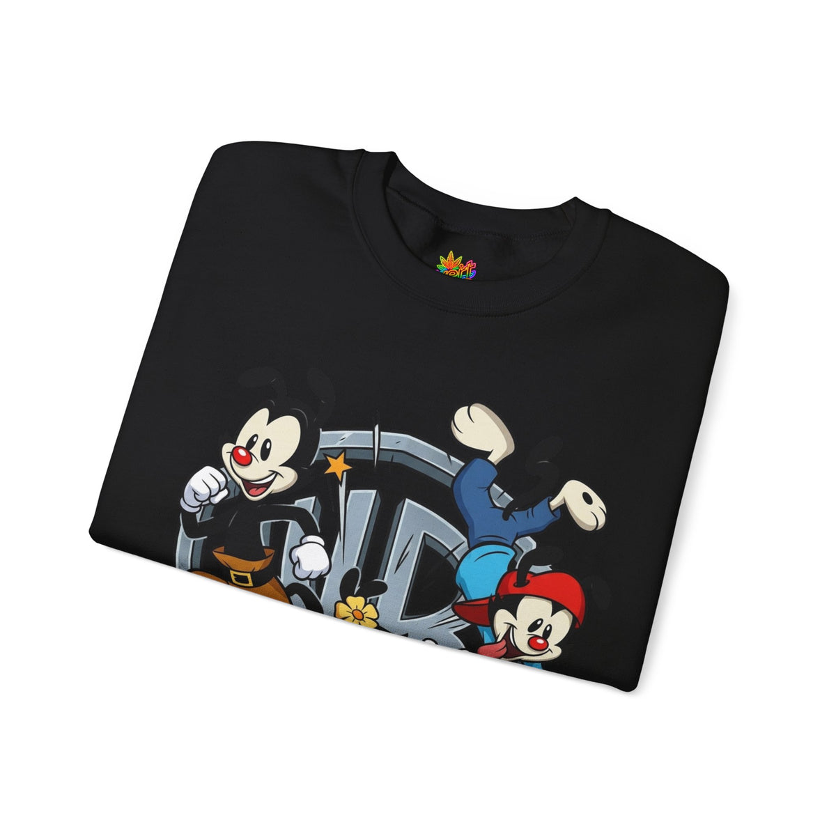 Vert Animaniacs Vintage Style Unisex Graphic Crewneck Sweatshirt