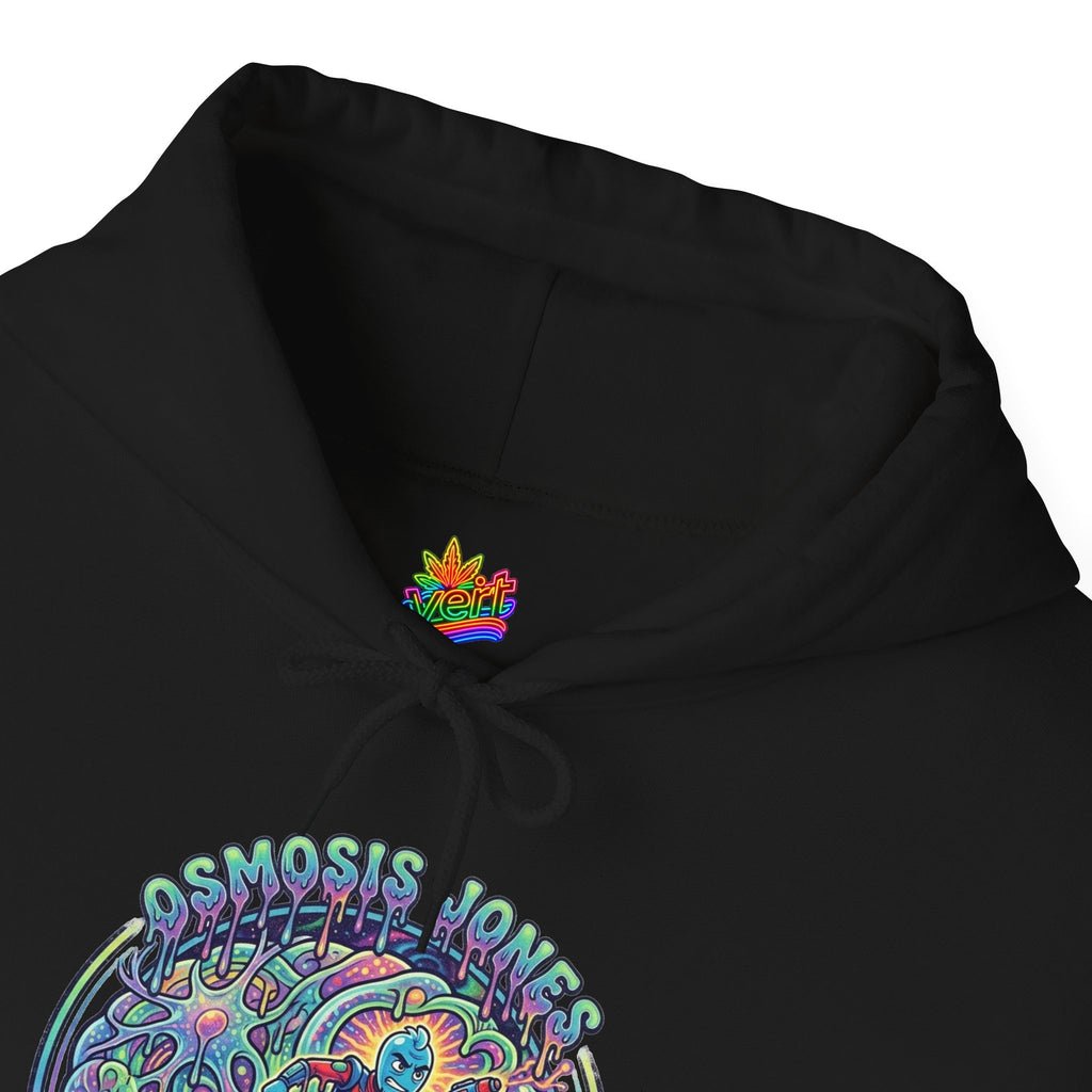 Vert Osmosis Jones Psychedelic Vintage Style Unisex Graphic Hoodie