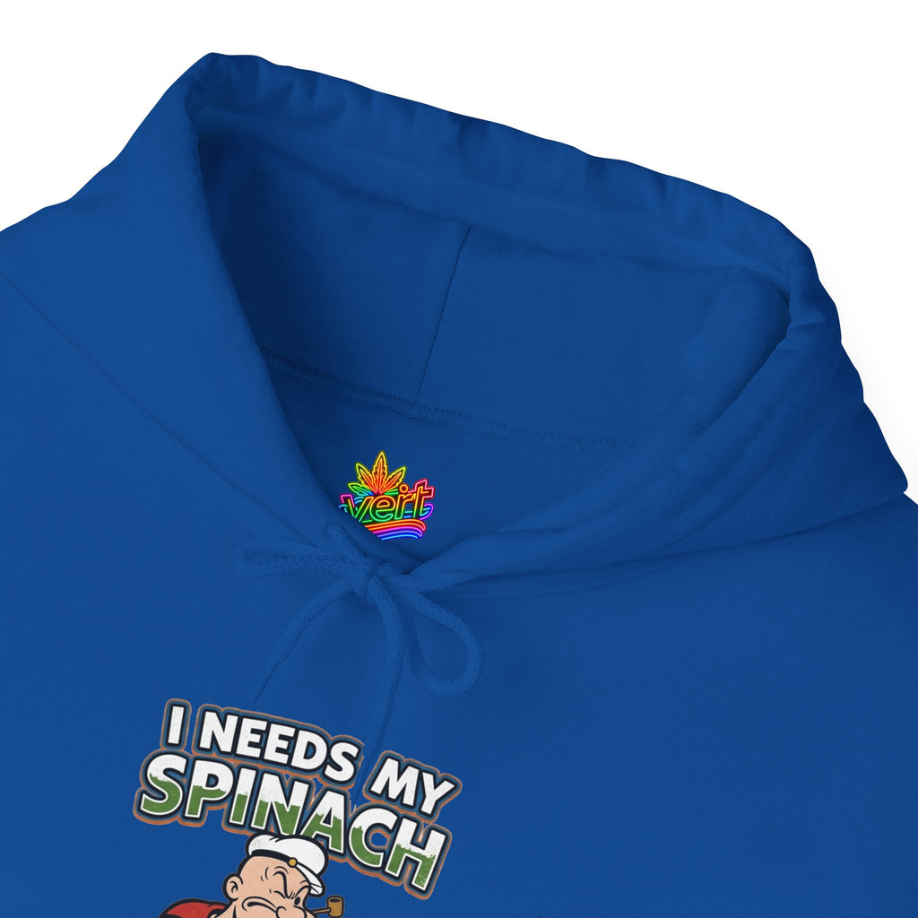 Vert Popeyes Vintage Style Unisex Graphic Hoodie