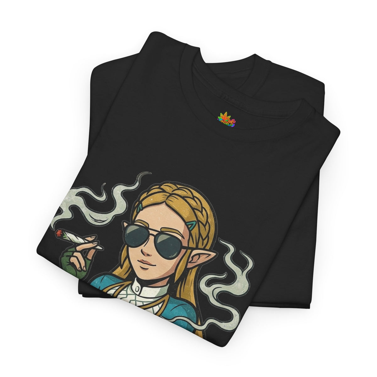 Vert Helda Vintage Style Unisex Cotton Graphic T-Shirt