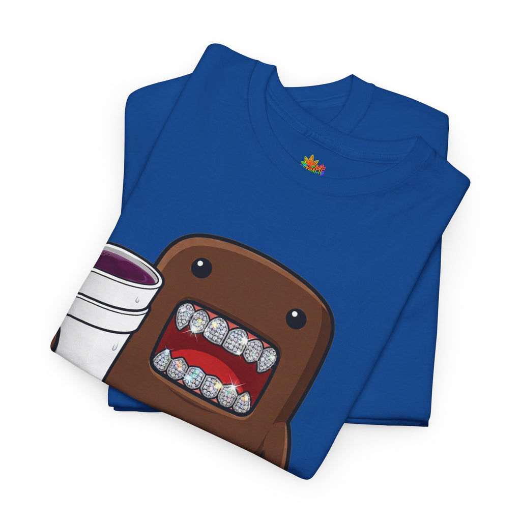 Vert Double Cup Domo Vintage Style Unisex Cotton Graphic T-Shirt