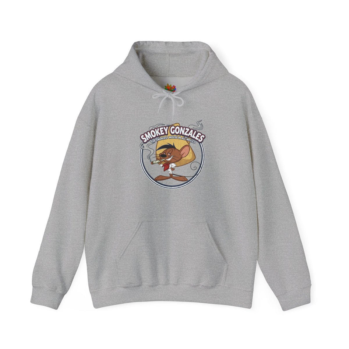 Vert Speedy Gonzales Smoker Vintage Style Unisex Graphic Hoodie