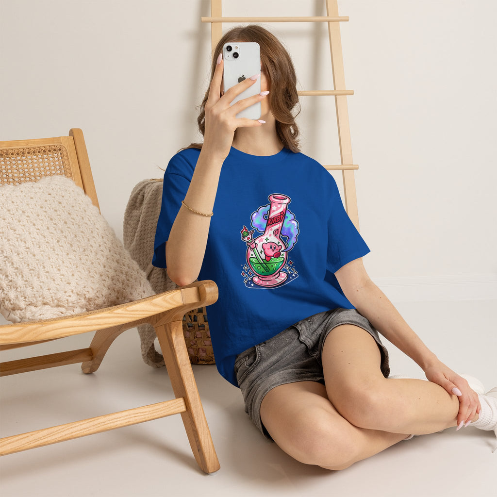Vert Kirby Bong Vintage Style Unisex Cotton Graphic T-Shirt