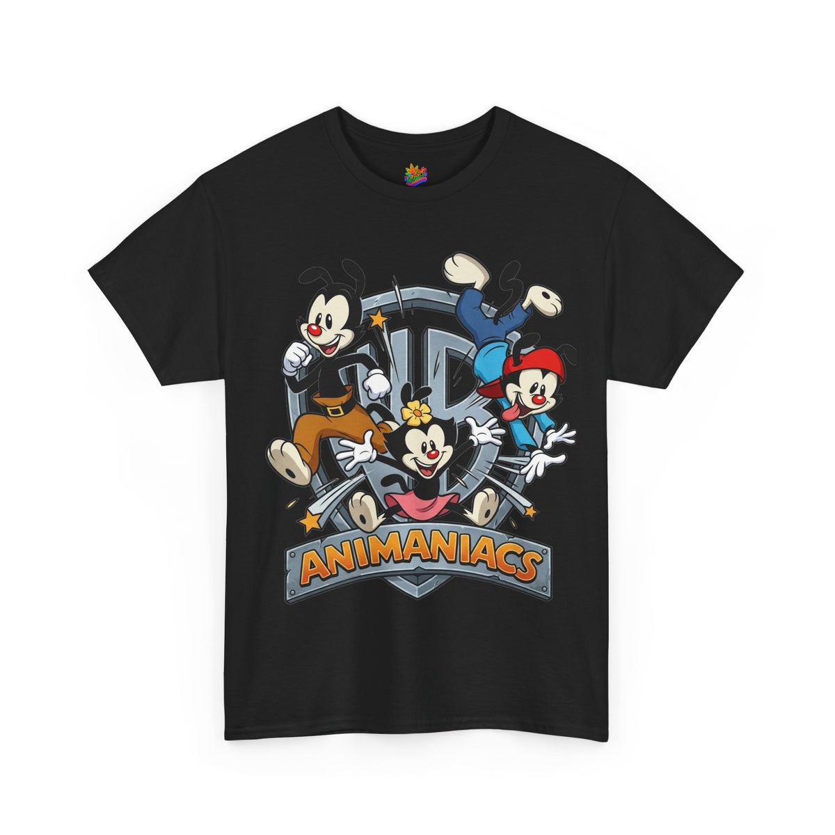 Vert Animaniacs Vintage Style Unisex Cotton Graphic T-Shirt