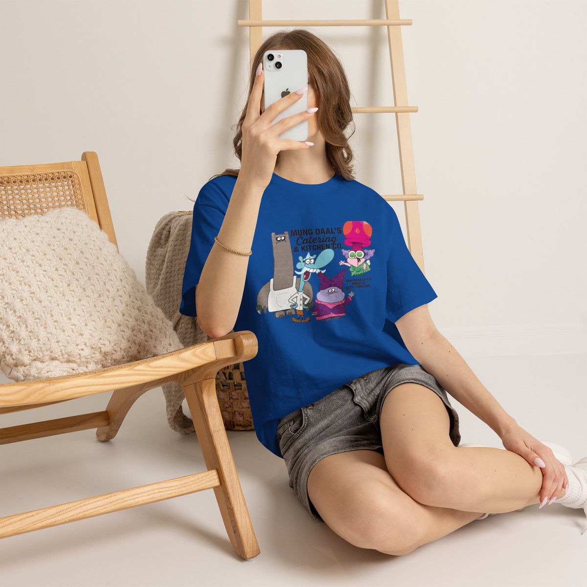 Vert Chowder Vintage Style Unisex Cotton Graphic T-Shirt