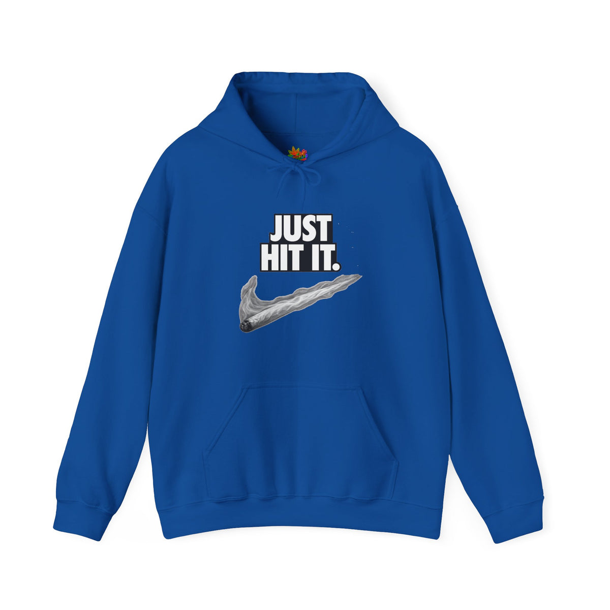 Vert Just Hit It Vintage Style Unisex Graphic Hoodie