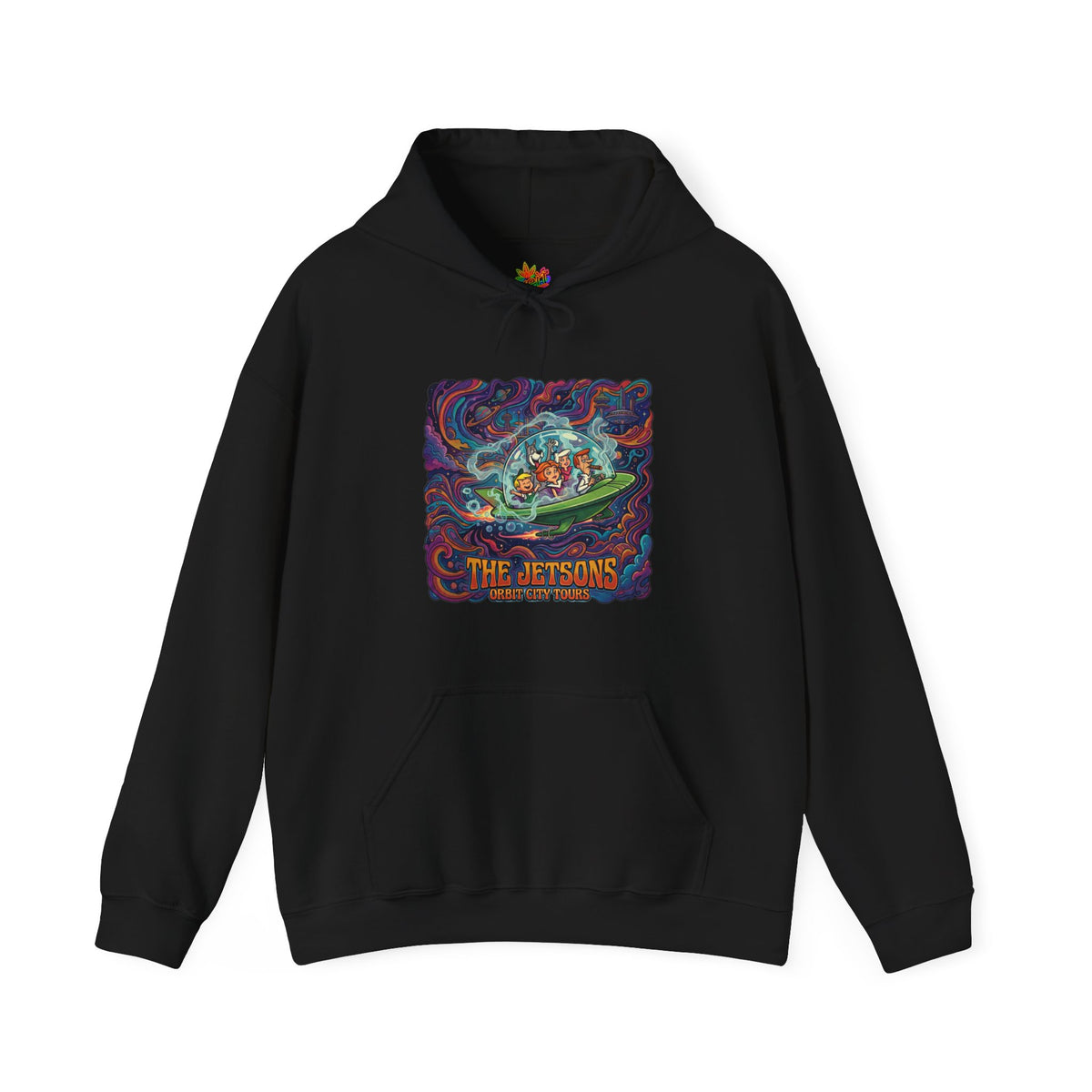 Vert Jetson Smoker Vintage Style Unisex Graphic Hoodie
