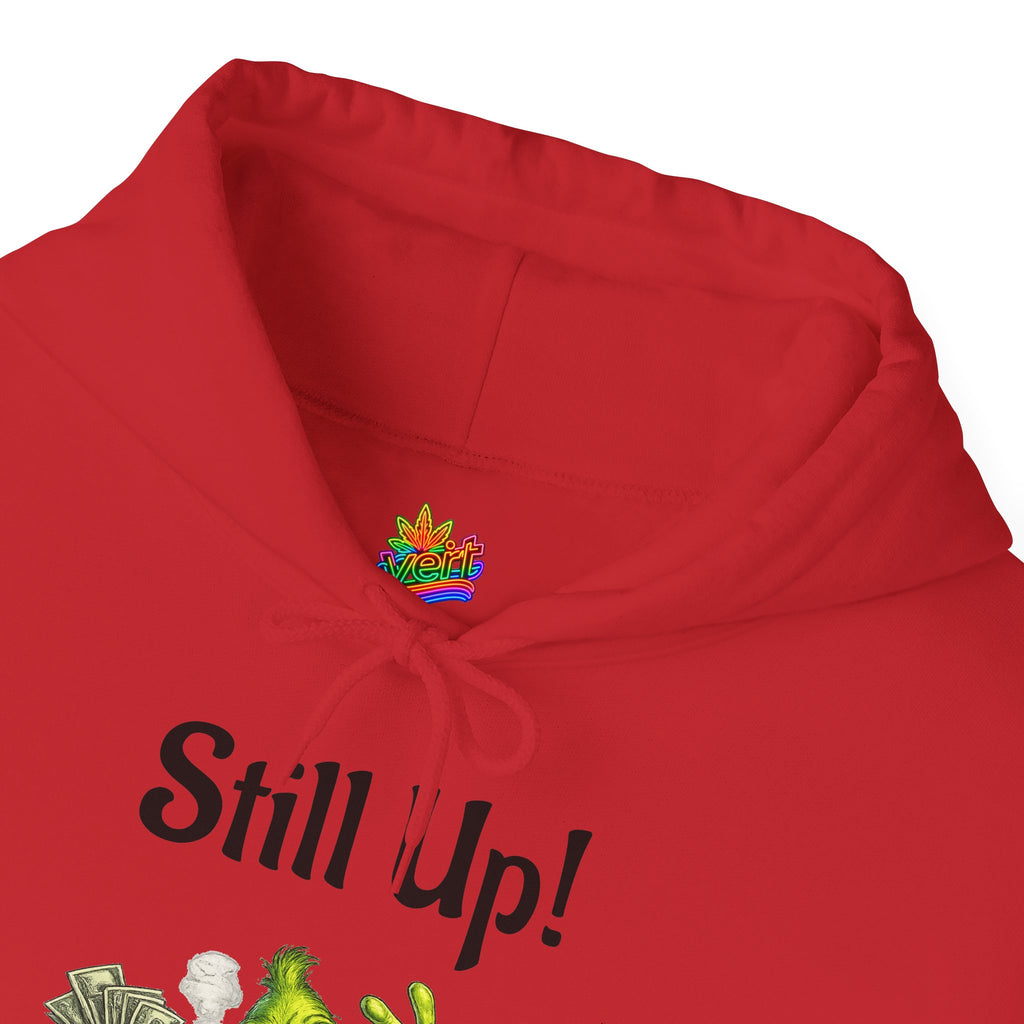 Vert Grinch Smoker Vintage Style Unisex Graphic Hoodie
