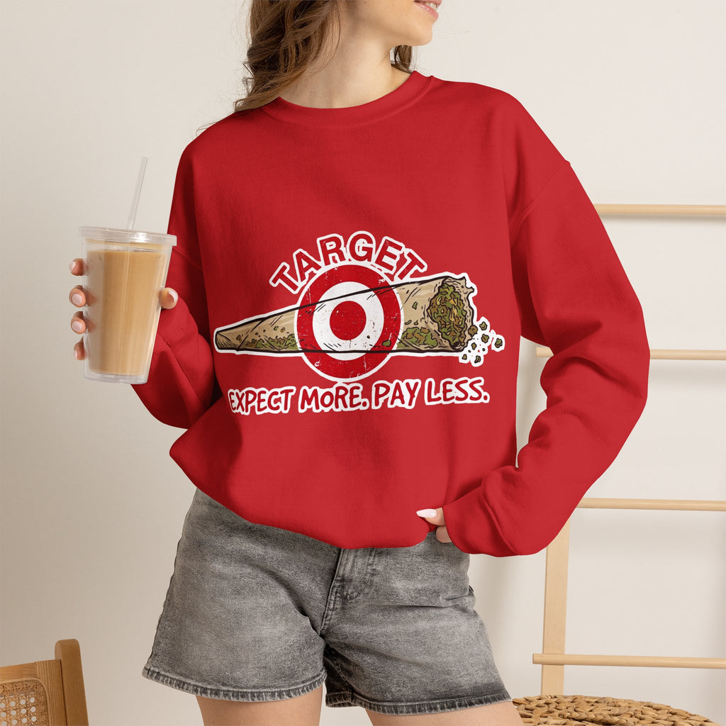 Vert Target Parody Vintage Style Unisex Graphic Crewneck Sweatshirt