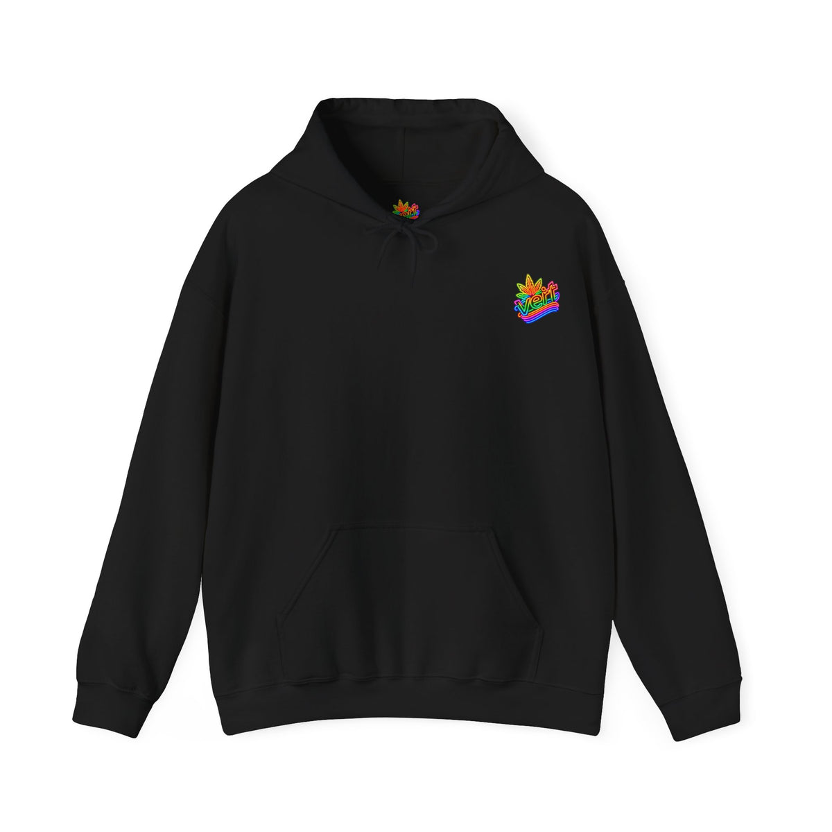 Vert Crested Logo Vintage Style Unisex Graphic Hoodie