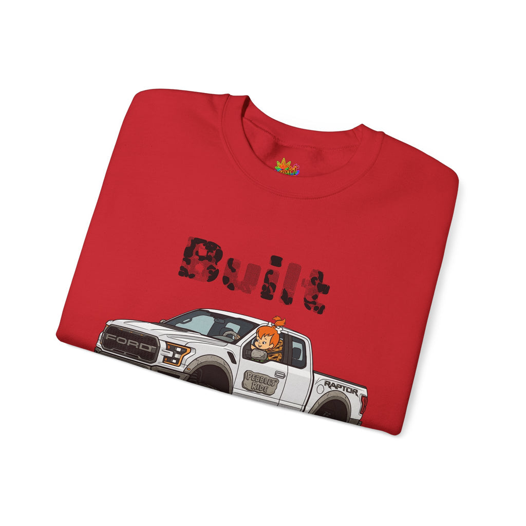 Vert Pebbles F-150 Vintage Style Graphic Crewneck Sweatshirt