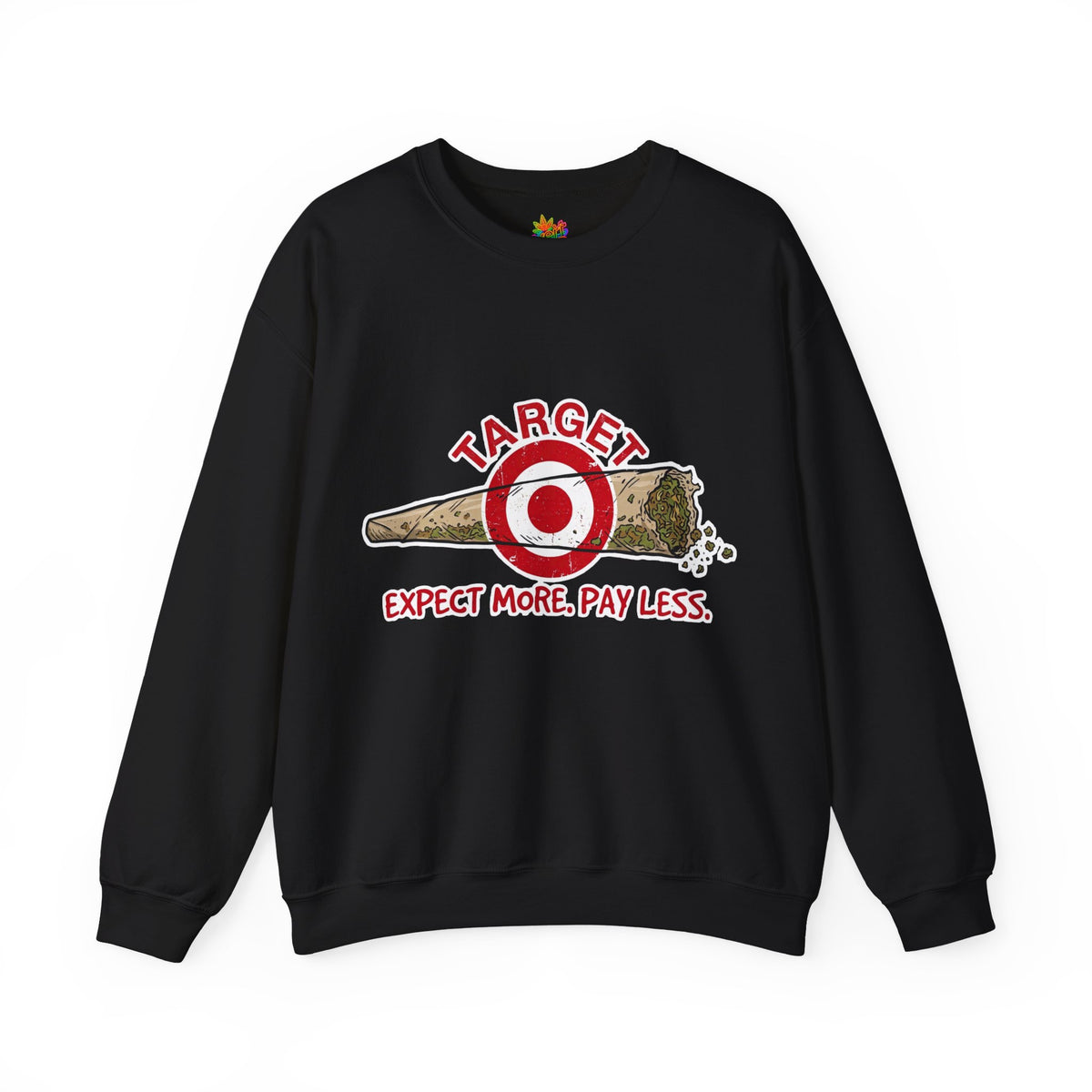 Vert Target Parody Vintage Style Unisex Graphic Crewneck Sweatshirt