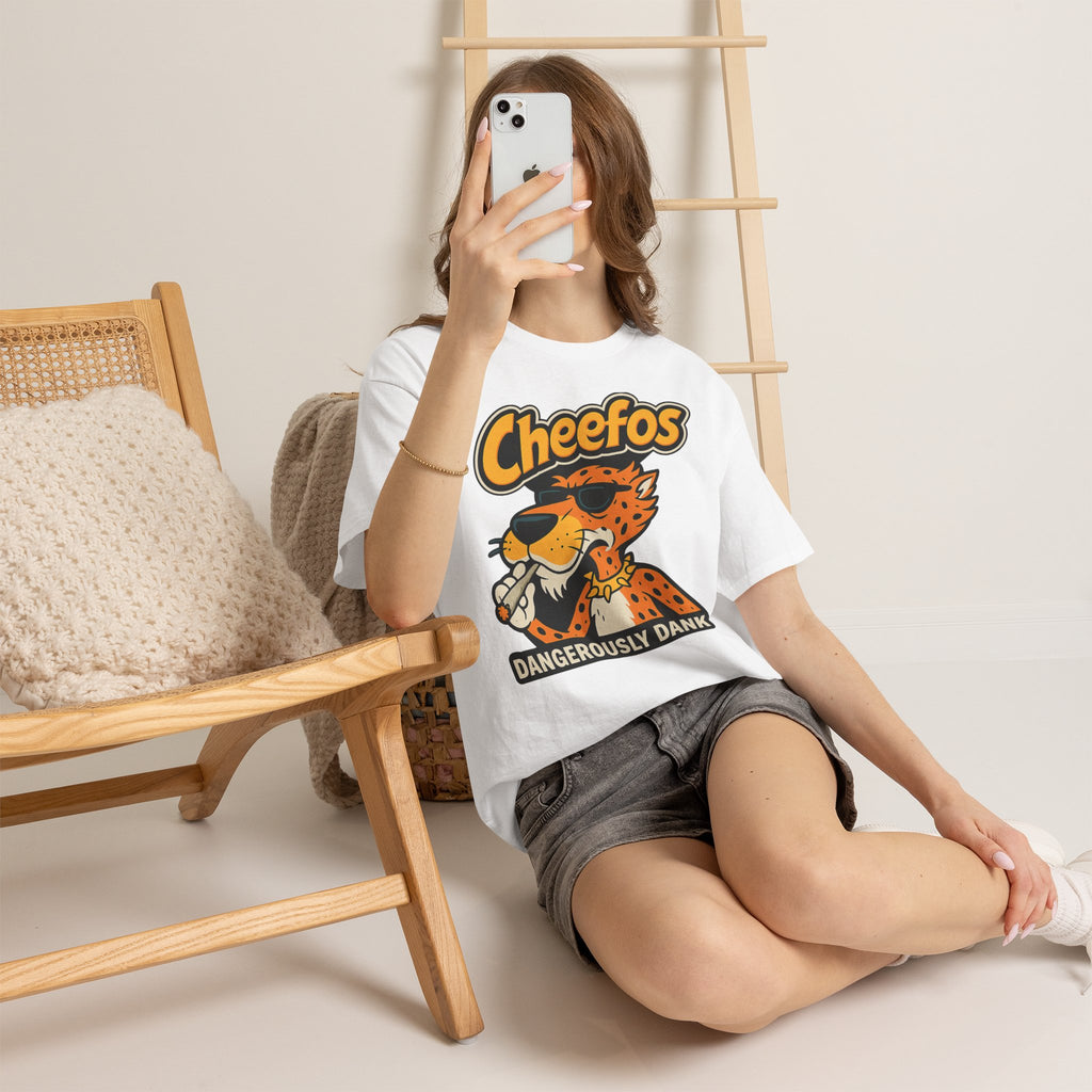 Vert Cheefos Vintage Style Unisex Graphic T-Shirt