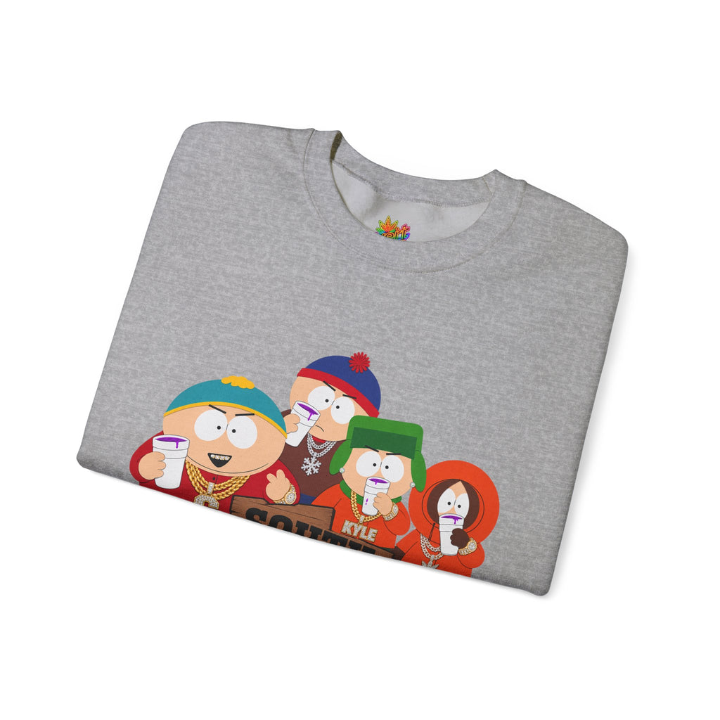 Vert South Park Double Cup Vintage Style Unisex Graphic Crewneck Sweatshirt