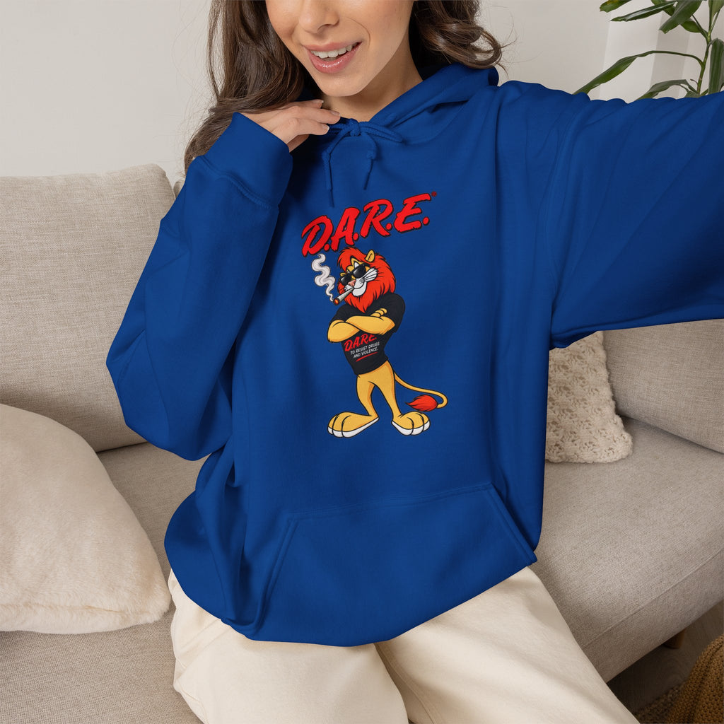 Vert D.A.R.E Vintage Style Unisex Graphic Hoodie