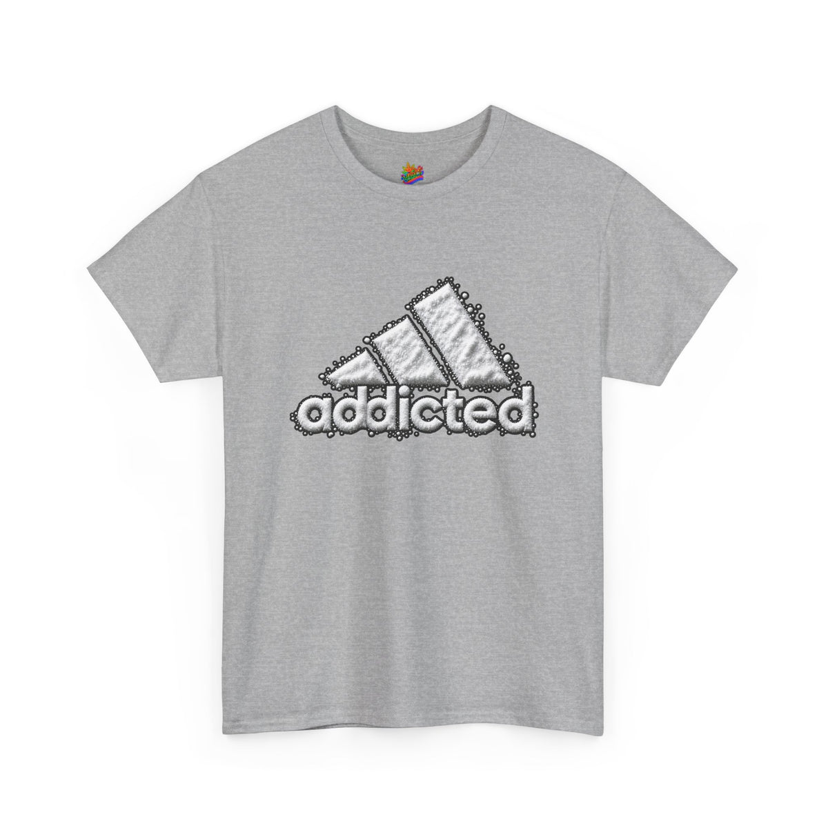 Vert Addicted Vintage Style Unisex Cotton Graphic T-Shirt