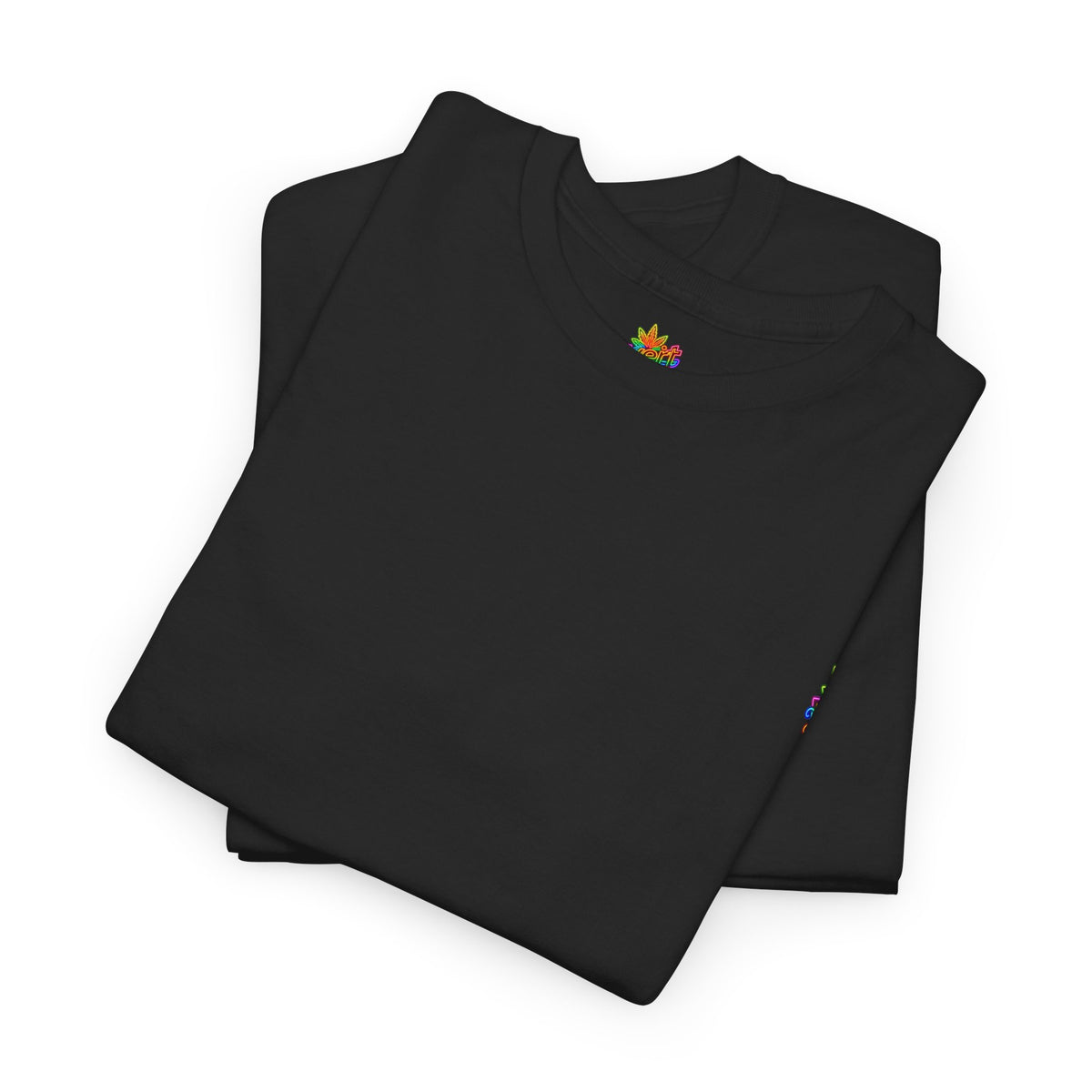 Vert Crested Neon Logo Vintage Style Unisex Cotton Graphic T-Shirt