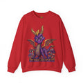 Vert Spyro Psychedelic Vintage Style Unisex Graphic Crewneck Sweatshirt