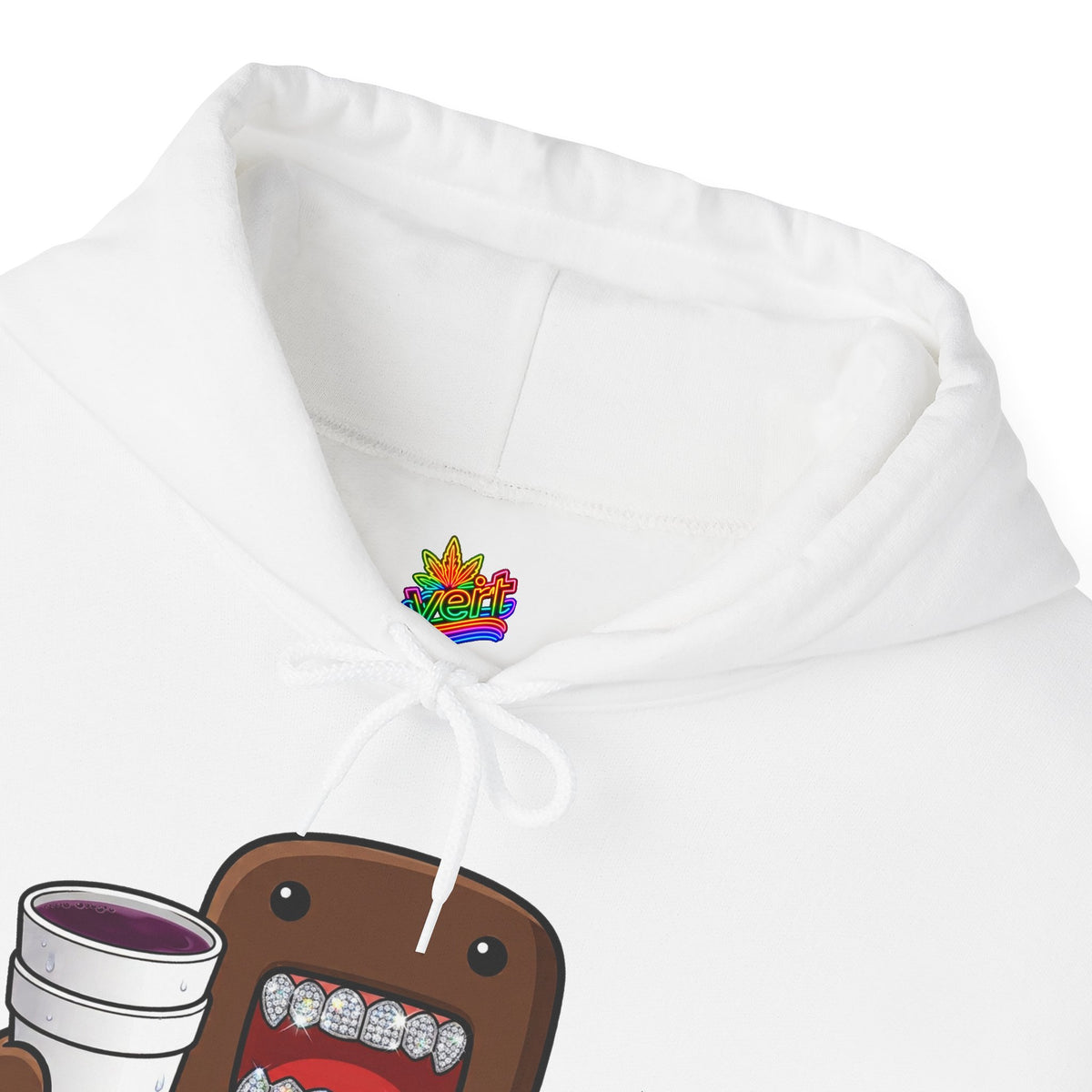Vert Double Cup Domo Vintage Style Unisex Graphic Hoodie
