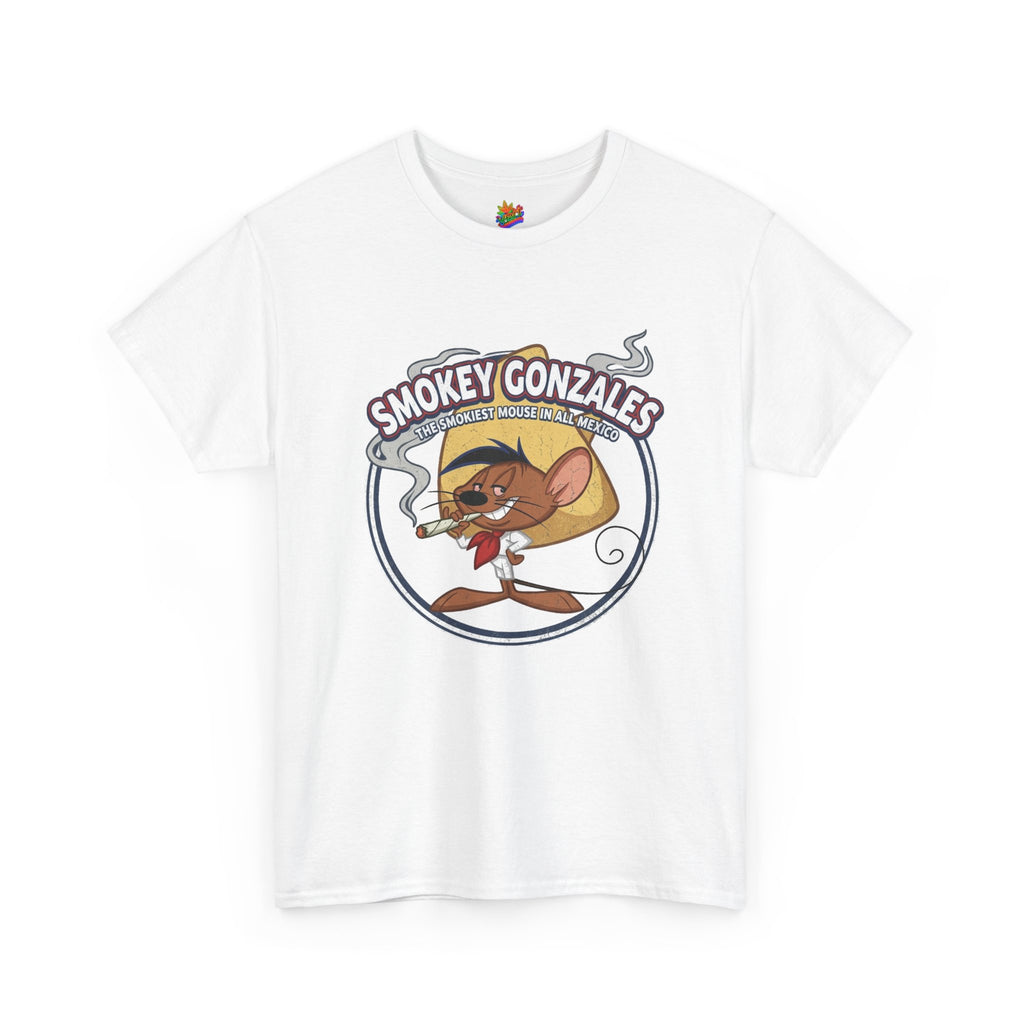 Vert Speedy Gonzales Smoker Vintage Style Unisex Cotton Graphic T-Shirt