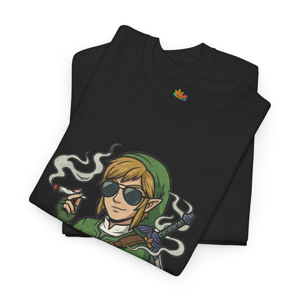 Vert Link Smoker Vintage Style Unisex Graphic Cotton T-Shirt