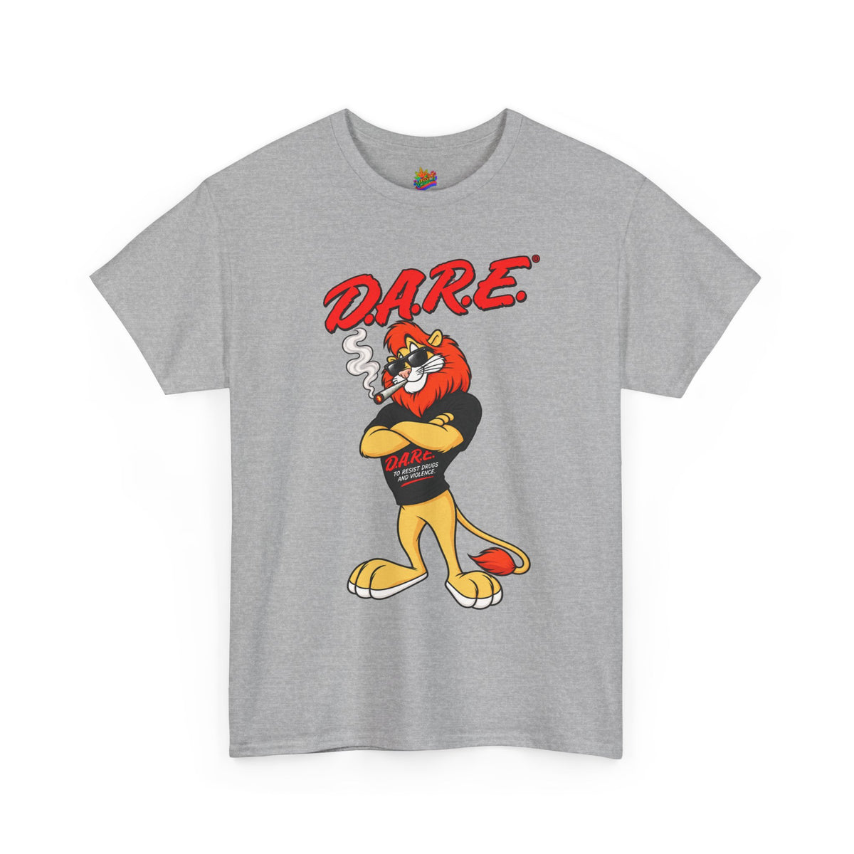 Vert D.A.R.E Vintage Style Unisex Cotton Graphic T-Shirt