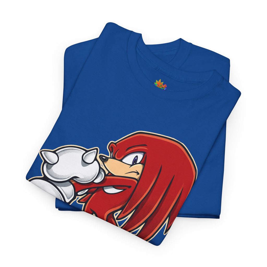 Vert Knuckles The Echidna Vintage Style Unisex Cotton Graphic T-Shirt