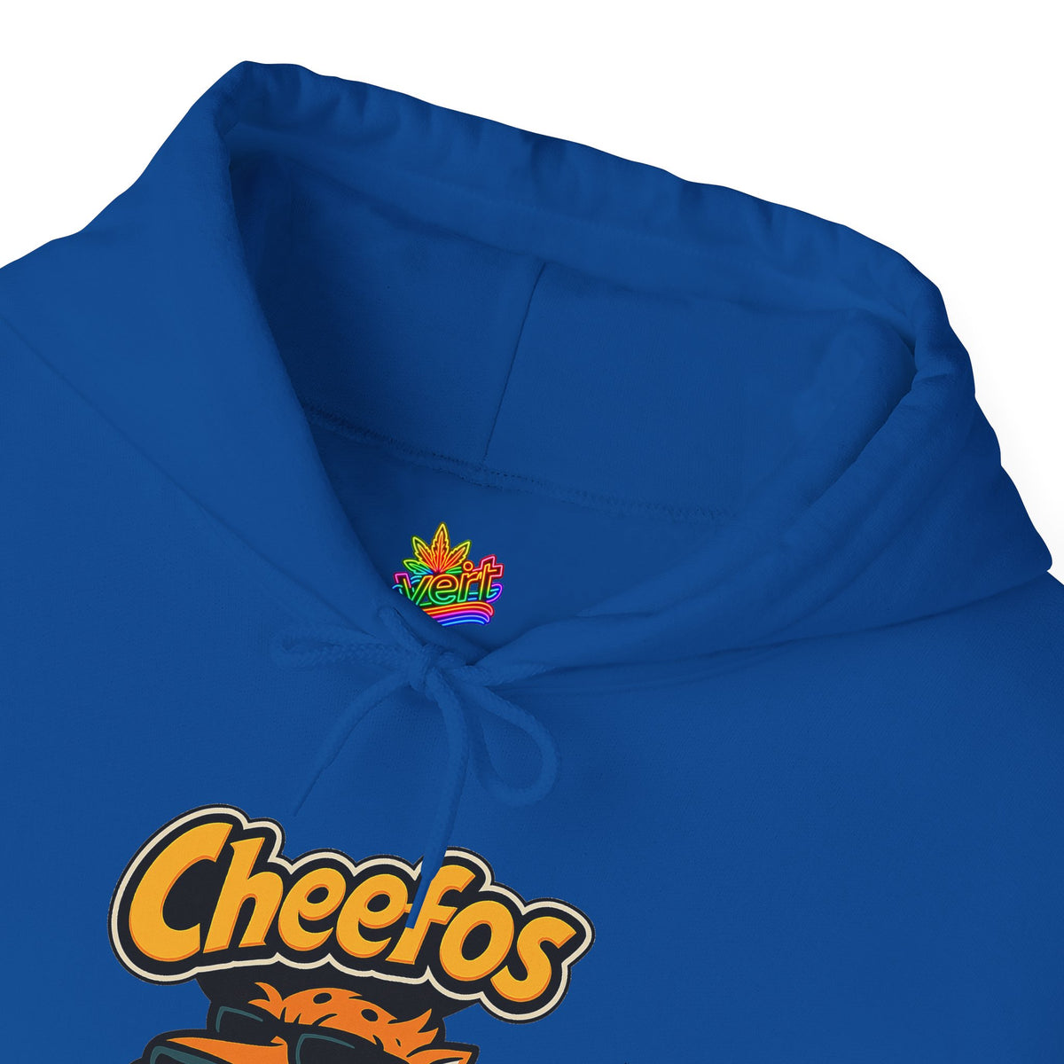 Vert Cheefos Vintage Style Unisex Graphic Hoodie